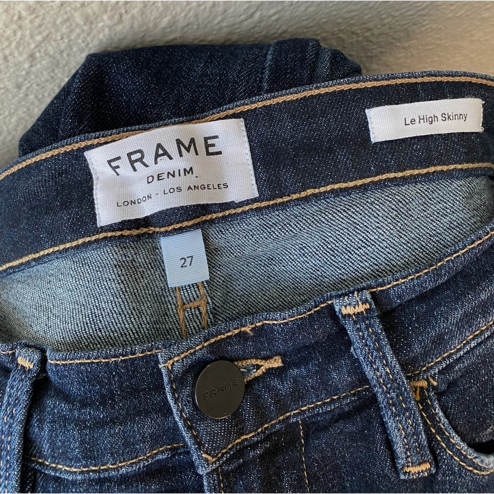 Frame Le High Skinny Side Step Harway - Picture 11 of 12